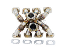 3mm SS304 Turbo Exhaust Manifold for BMW S63 4.4L V8 M5 M6 M8 X5M X6M 2012–2020 picture
