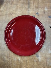 Vietri Italy ROSSO VECCHIO RED Dinner Plate 10 7/8 in 1 ea        4 available picture