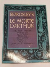 Beardsley's Illustrations for Le Morte Darthur 1893-94 *1972 edition picture