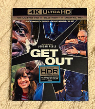 Get Out 4K UHD Blu-ray HDR R English Commentary Deleted Scenes Universal picture