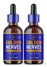 Golden Nerves Drops, Goldennerve Advanced Formula Dietary Supplement 60 servings picture