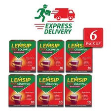 LEMSIP Max Cold & Flu Sachets Blackcurrant 10ct PACK OF 6 picture