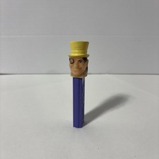Vintage 1978 PEZ The Penguin Soft Head No Feet DC Comics Batman USA Purple Stem picture