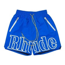 Men's Rhude Casual Basketball Shorts – Breathable Fabric Casual Shorts picture