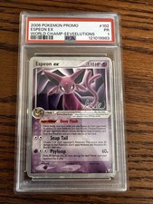 Pokemon 2006 Promo Espeon EX World Championships Eeveelutions #102/115 PSA 1 picture