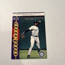 1998 Pacific Online - Ken Griffey Jr #686 Web Code Cards Fielding picture