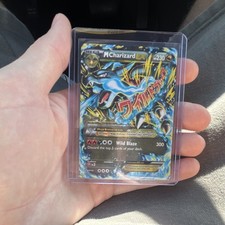 M Charizard EX 69/106 Flashfire Holo Barely visible crease in top right corner picture