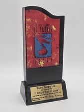Selena Quintanilla 1996 ASCAP Pop Music Award Plaque I Could Fall In Love RARE picture