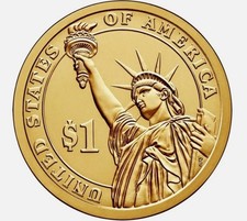 2007 P John Adams Presidential One Dollar Coin U.S. Mint Rolls Money Coins Cents picture