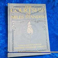 The Courtship of Miles Standish, Longfellow 1903 Bobbs-Merrill Illus HC picture