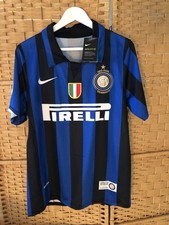 Ibrahimovic 8 M INTER 100th Aniversary Football Retro Jersey Size M picture