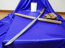 Antique Pre‑1800 Japanese Sword Wakizashi Nihonto Original signed Kikuichi #484 picture
