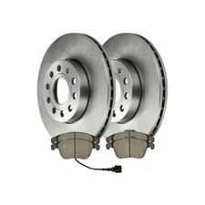2pcs Rotors 4pcs Ceramic Brake Pad Set for Audi A3 for VW Beetle Golf Jetta picture