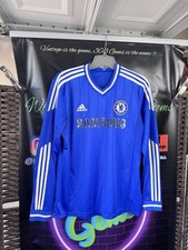 Authentic adidas Chelsea FC 2013 LS Long Sleeve Football Soccer Jersey Kit picture