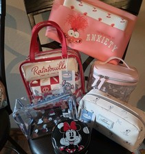 Lot of 6 Primark Disney Ratatouille, Aristocats, Inside Out, Minnie Mouse Bags picture
