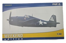 Eduard 1/48 F6F-5 Hellcat Late Weekend Edition Plastic Model Kit 8434 picture