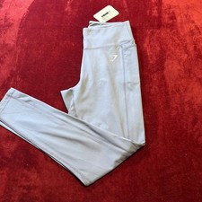 Gymshark Dreamy Legging 2.0 Steel Blue High Waisted Athletic Pants GLLG1826-ST-L picture