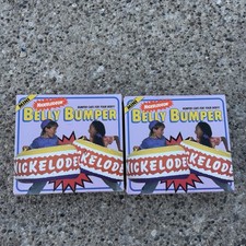 2 Nickelodeon MINI Belly Bumpers 1991 Rare New Sealed Box picture