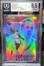 1999-00 Topps Finest Dunk Masters Allen Iverson #DM12 Refractor # 13/150 RARE picture