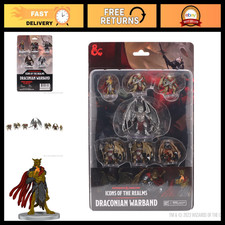 D&D Draconian Army Miniature Figures - Tabletop RPG, Collectible Gaming Pieces picture