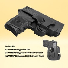 M&P Bodyguard 380 Holster Fit Smith & Wesson S&W MP Bodyguard 380 .380 ACP OWB picture
