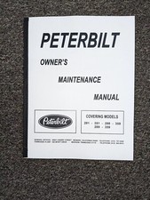 1963 Peterbilt 281 Truck Shop Service Repair Manual picture