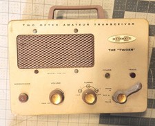 VINTAGE HEATHKIT HW-30 THE TWOER TWO METER  AM TRANSCEIVER Missing Power Cord picture