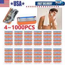 4~1000PCS Shaving Razor Blades Refills Compatible for GiIIette Fusion 5 Proglide picture