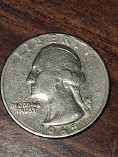 1965 Washington Quarter US Coin No Mint Mark Error picture