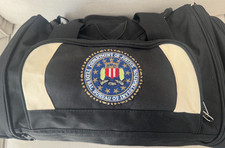 Official FBI Federal Bureau Investigation Equipment Duffel Tactical Bag NEW RARE picture