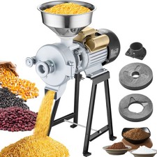 Uimoso 3000W Electric Grain Grinder Corn Wheat Flour Cereal Mill Wet & Dry picture