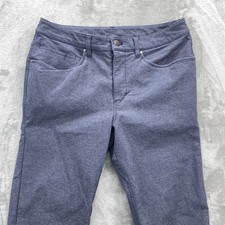Lululemon Pants Mens Size 32x32 Preppy ABC SLIM Tech canvas jean 5 pocket blue picture