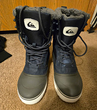 Quicksilver Men's Snow Boots Size 10 Non-Slip, Waterproof picture