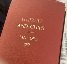 Whizzer and Chips comic 1978 Jan-Dec Near Full Year (-6) Bound Volume * see note picture