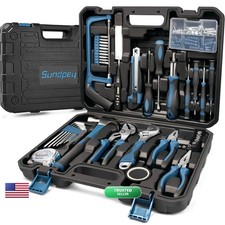 Sundpey 148 Pcs Hand Repair Tool Kit Set with Case Blue picture