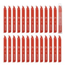 Uimoso 25-Pack Bi-Metal Reciprocating Saw Blades, 14/18 TPI for Metal Cutting picture