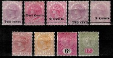Ceylon QV 1882-1900  ☀ MH lot of stamps picture