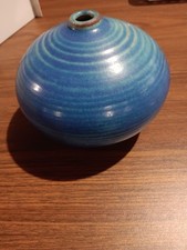 Otto and Vivika MCM Signed Pottery Vase picture
