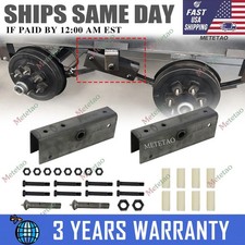 Pair Trailer Suspension Rebuilt Kit Slipper Spring 12