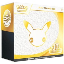 Pokemon TCG 30th Anniversary Celebration ETB Elite Trainer Box Ships ASAP picture