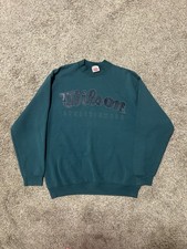 Vintage 1990s Wilson Green Sweatshirt Men's Size L picture