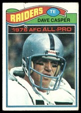 1977 Topps #380 Dave Casper picture