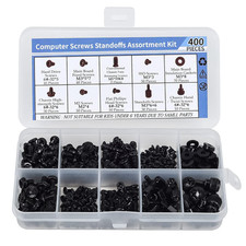 400PCS Computer Screws Motherboard Standoffs Assortment Kit for Universal picture