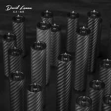 DAVID LOMAN Carbon Billiard Cue Extension 5cm 10cm 15cm 20cm Pool Cue Extender picture
