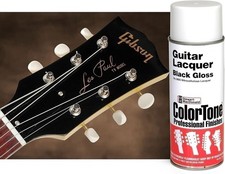 ColorTone Black Aerosol Guitar Lacquer, Black Gloss (3885) picture