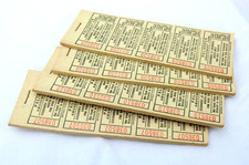 Vtg 1950s Lot NEW 4 Packs Total 180 Tickets Palisades Amusement Park Rides 5¢ picture