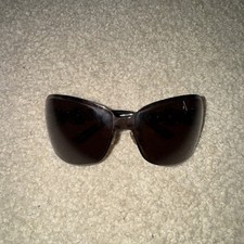 Gucci GG 2813/S Oversized Oval Sunglasses - Black & Gold Buckle Logo - Italy  picture
