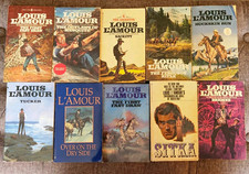 Louis L'Amour Lot of 10 Western Paperback Books  picture