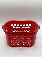 Target Mini Toy Shopping Handheld Basket Pretend Play Bullseye Logo Spritz NEW picture