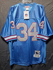 Mitchell & Ness NFL Houston Oilers Earl Campbell #34 Jersey Men’s 52 Blue picture